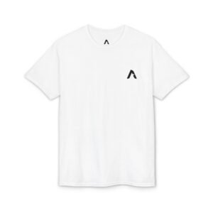 Minimal Arrow Chest Logo T-Shirt | Small Black Chevron Tee