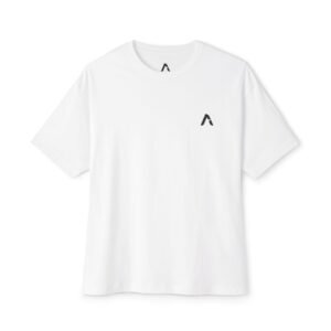 Minimal Geometric A Logo Tee | Chest Emblem T-Shirt